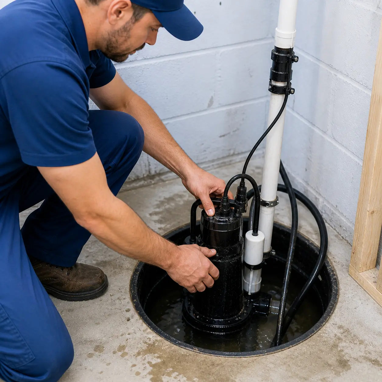 Sump pump installation and repair Keswick